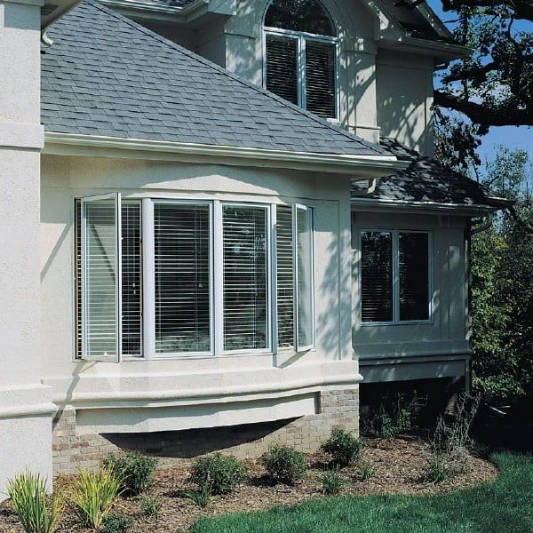 White-Traditional-Bow-Casement-Windows